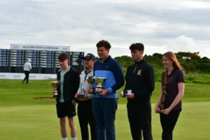 Ryan Williams (Bargoed GC) - Best Welsh Player Samuel Johnson (Astbury GC) - Runner-Up Sam Marshall (St Neots GC) - Champion Scot Newman (Royal Troon) - 3rd Place Isabelle Badger (Enville GC) - Best Placed Girl
